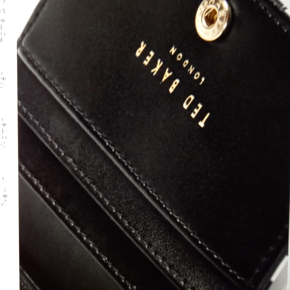 Ted Baker leather nocturnal card holder - Picture 2 of 7
